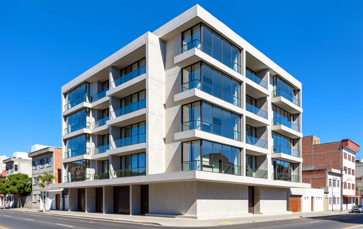 Arquitectura moderna en Miraflores